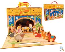 Wooden Nativity Set (CBC89380)