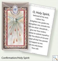 Conformation/Holy Spirit Card/Medal Pk6 (CBCF7148)