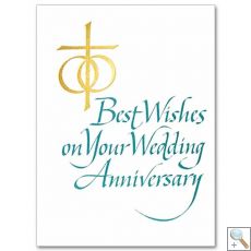 Best Wishes on Your Wedding Anniversary (CF0801)