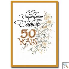 Congratulations as You Celebrate 50 Years (CL1753)