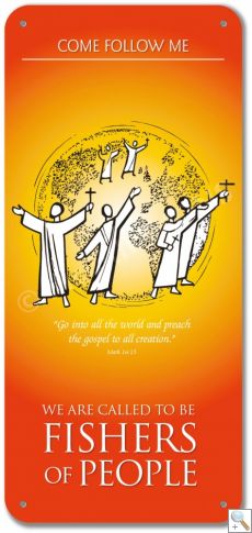 Come Follow Me: We are Called to be Fishers of People - Display Board 1606