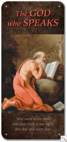 Year of the Word: St. Jerome - Display Board 450