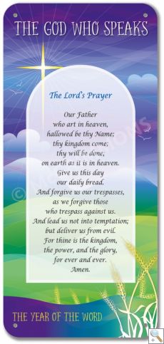 Year of the Word: The Lord's Prayer (Anglican) - Display Board 454
