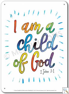 What is Beauty: I am a child of God - Display Board 670