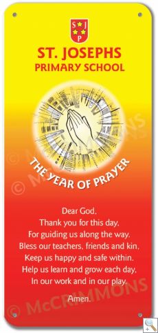 Year of Prayer: Personalised Display Board