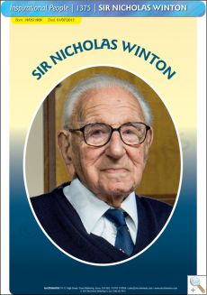 Sir Nicholas Winton - Poster A3 (IP1375)