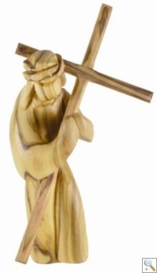 Olive Wood Carved Statue of Christ