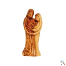 Holy Family 11cm Olive Wood Statue