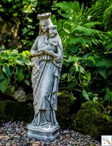 Mary & Child Stone Statue