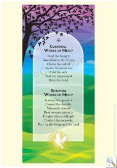 Works of Mercy - A3 Poster PB1631