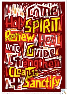 Come Holy Spirit - A3 Poster PB2045