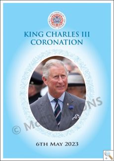 King Charles III Coronation A3 Poster PB2095