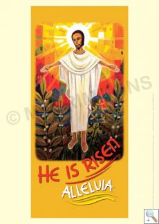 He is Risen, Alleluia Poster