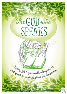 Year of the Word: Living God - Poster PB451