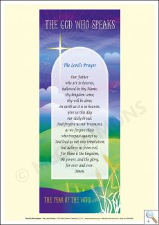 Year of the Word: The Lord's Prayer (Anglican) - Poster PB454