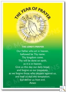 Year of Prayer Posters Pk10