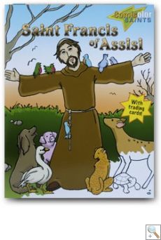 Saint Francis of Assisi Colouring Book