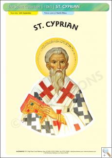 St. Cyprian - Poster A3 (STP1063)