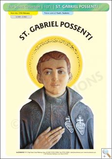 St. Gabriel Possenti - Poster A3 (STP1071)