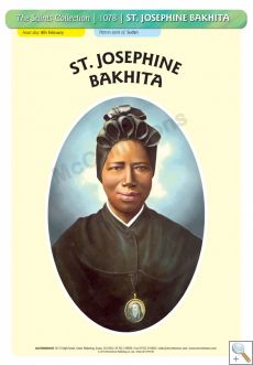 St. Josephine Bakhita - Poster A3 (STP1078)
