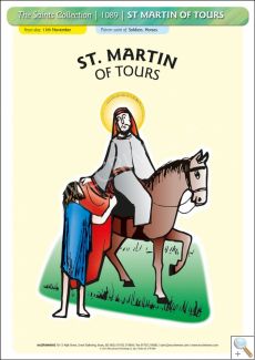 St. Martin of Tours - Poster A3 (STP1089)