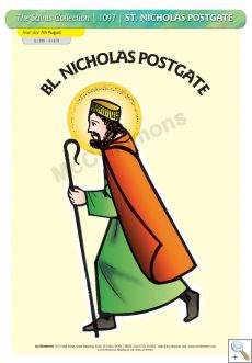 Bl. Nicholas Postgate - Poster A3 (STP1097)