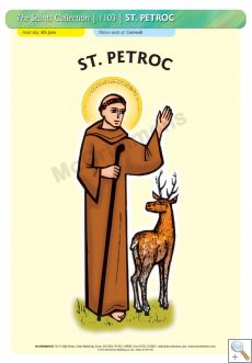 St. Petroc - Poster A3 (STP1103)