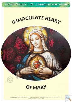 Immaculate Heart of Mary - Poster A3 (STP1160) 