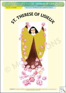 St. Therese of Lisieux - A3 Poster (STP710)