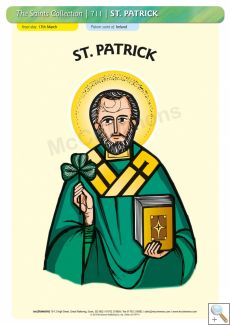 St. Patrick - A3 Poster (STP711)