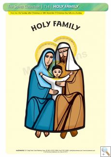Holy Family - A3 Poster (STP714)