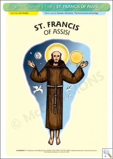 St. Francis of Assisi - A3 Poster (STP718B)