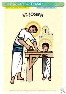 St. Joseph - A3 Poster (STP723)