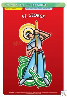 St. George - A3 Poster (STP727R)