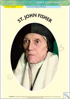 St. John Fisher - Poster A3 (STP748C)