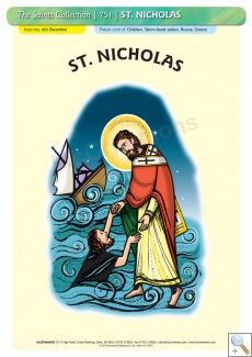 St. Nicholas - A3 Poster (STP751)