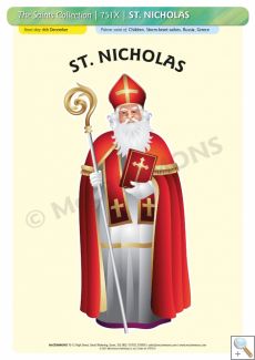 St. Nicholas - Poster A3 (STP751X)