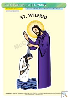 St. Wilfrid - A3 Poster (STP755)
