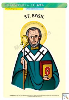 St Basil - Poster A3 (STP771)