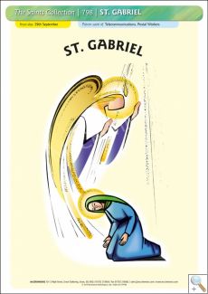 St. Gabriel - A3 Poster (STP798)