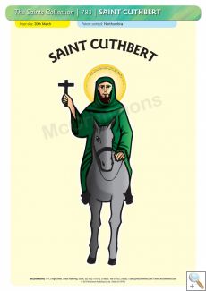 St. Cuthbert - A3 Poster (STP783)