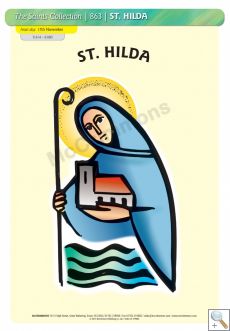 St. Hilda - A3 Poster (STP863)