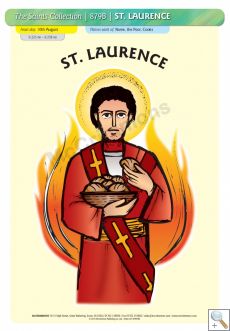 St. Laurence - A3 Poster (STP879)