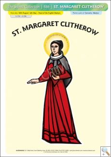 St. Margaret Clitherow - A3 Poster (STP886)