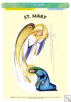 St. Mary - A3 Poster (STP890)