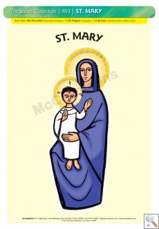 St. Mary - A3 Poster (STP893)