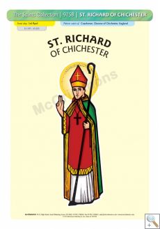 St. Richard of Chichester - Poster A3 (STP975B)