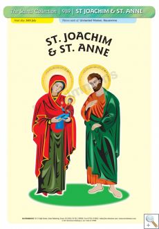 St. Joachim & St. Anne - A3 Poster (STP989)