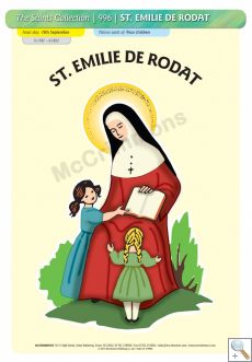 St. Emilie de Rodat - Poster A3 (STP996)