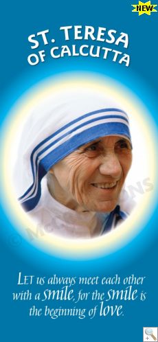 St. Teresa of Calcutta - Banner BAN1118